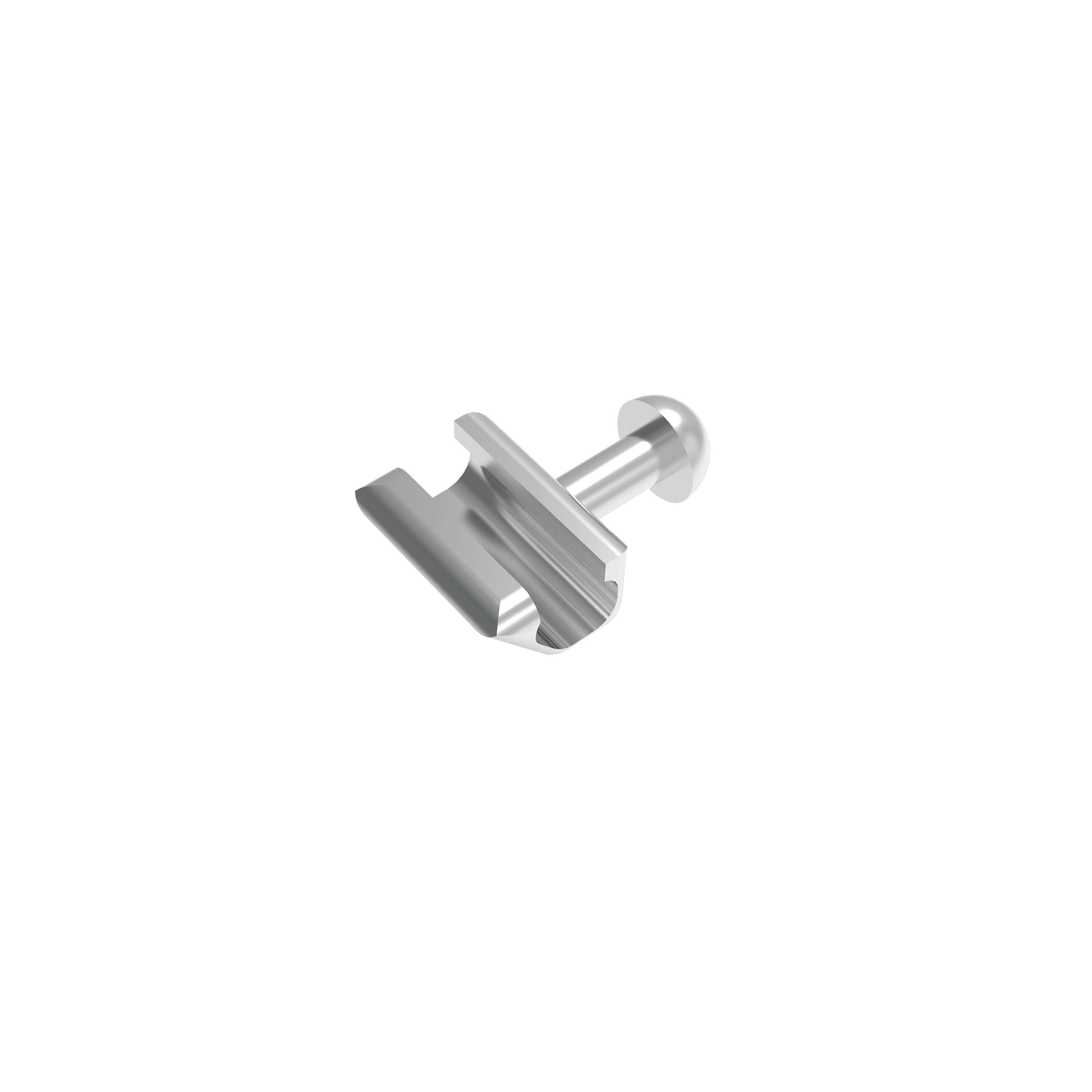Klemmhäkchen mit Hook 0.022" - L 1,3 mm