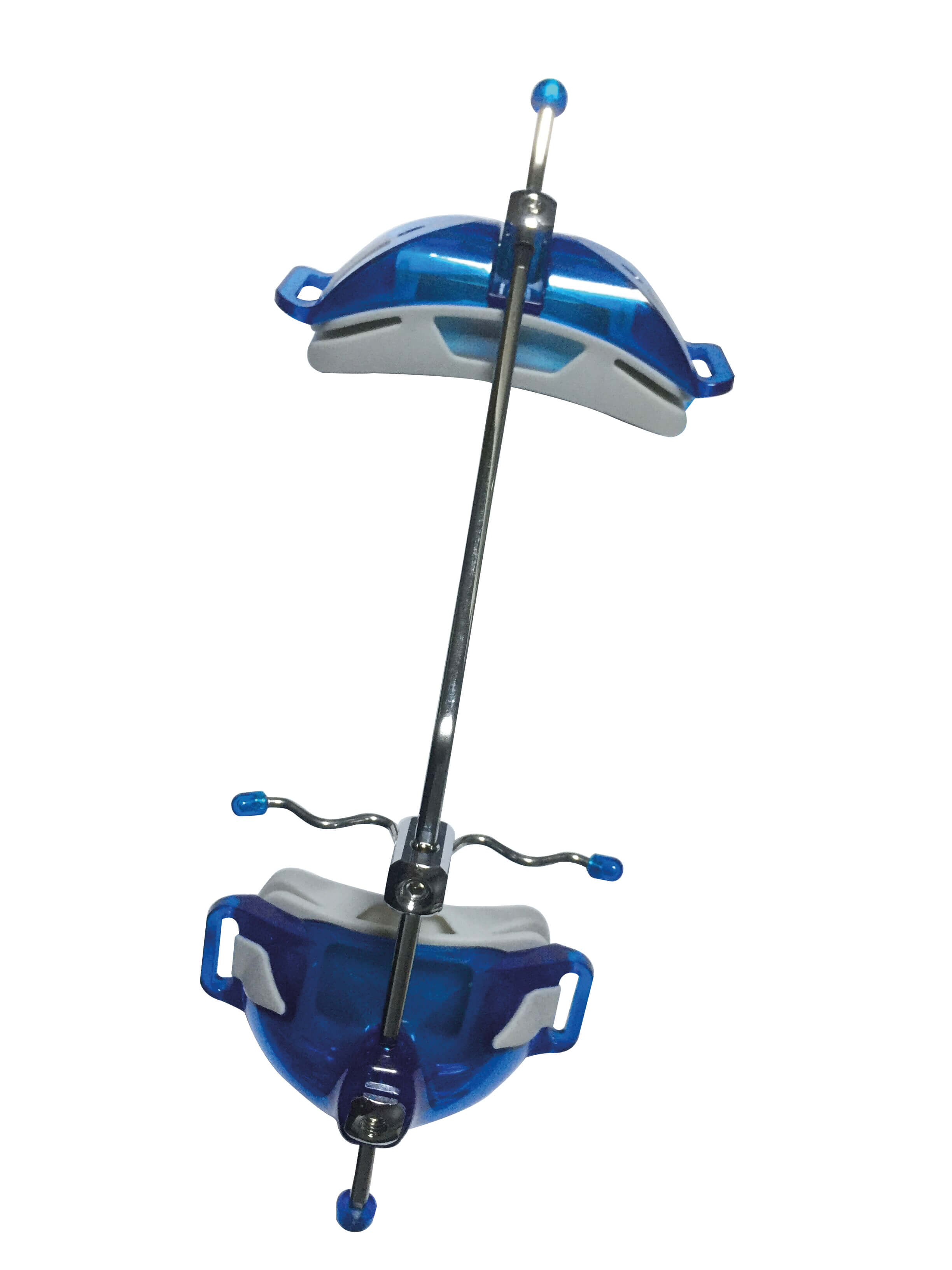 Gesichtsmaske Typ 3 (Class III), mit Silikonkappe , blau