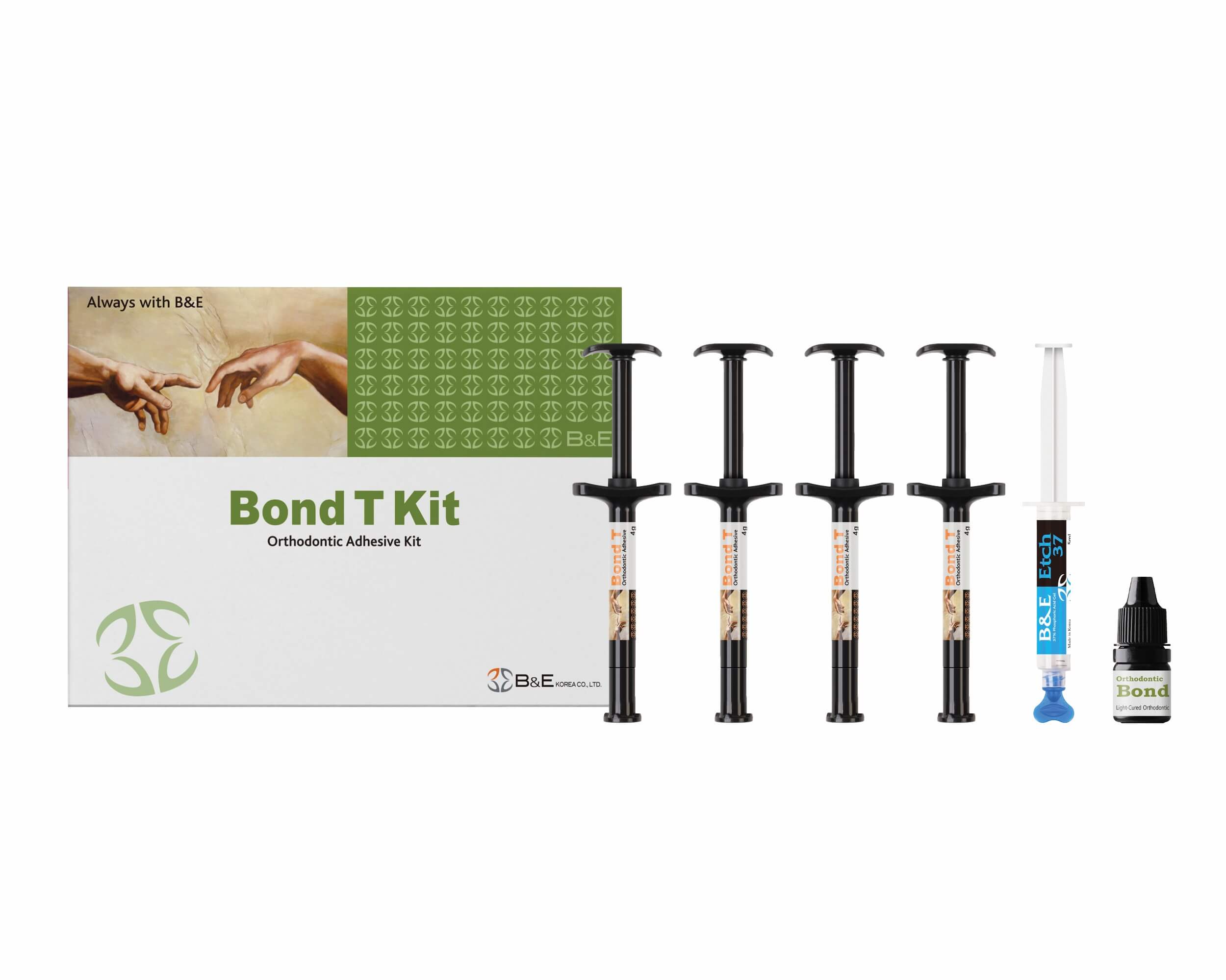 B&E BOND T Set (lichthärtender Kleber)