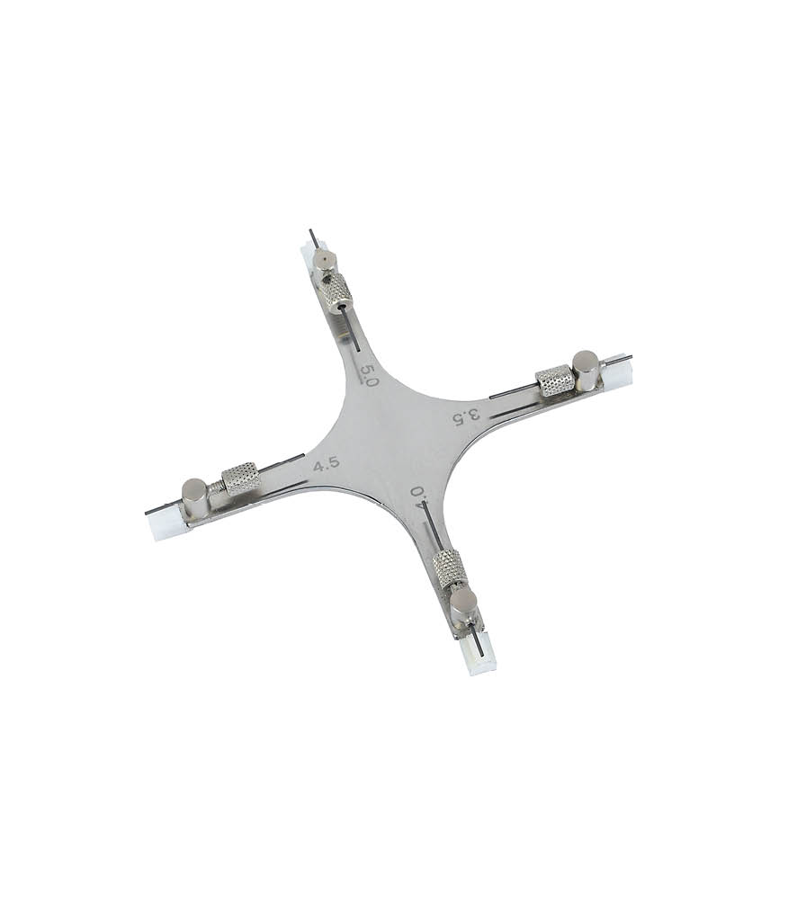 Bracketkreuz mit Bleistiftminen