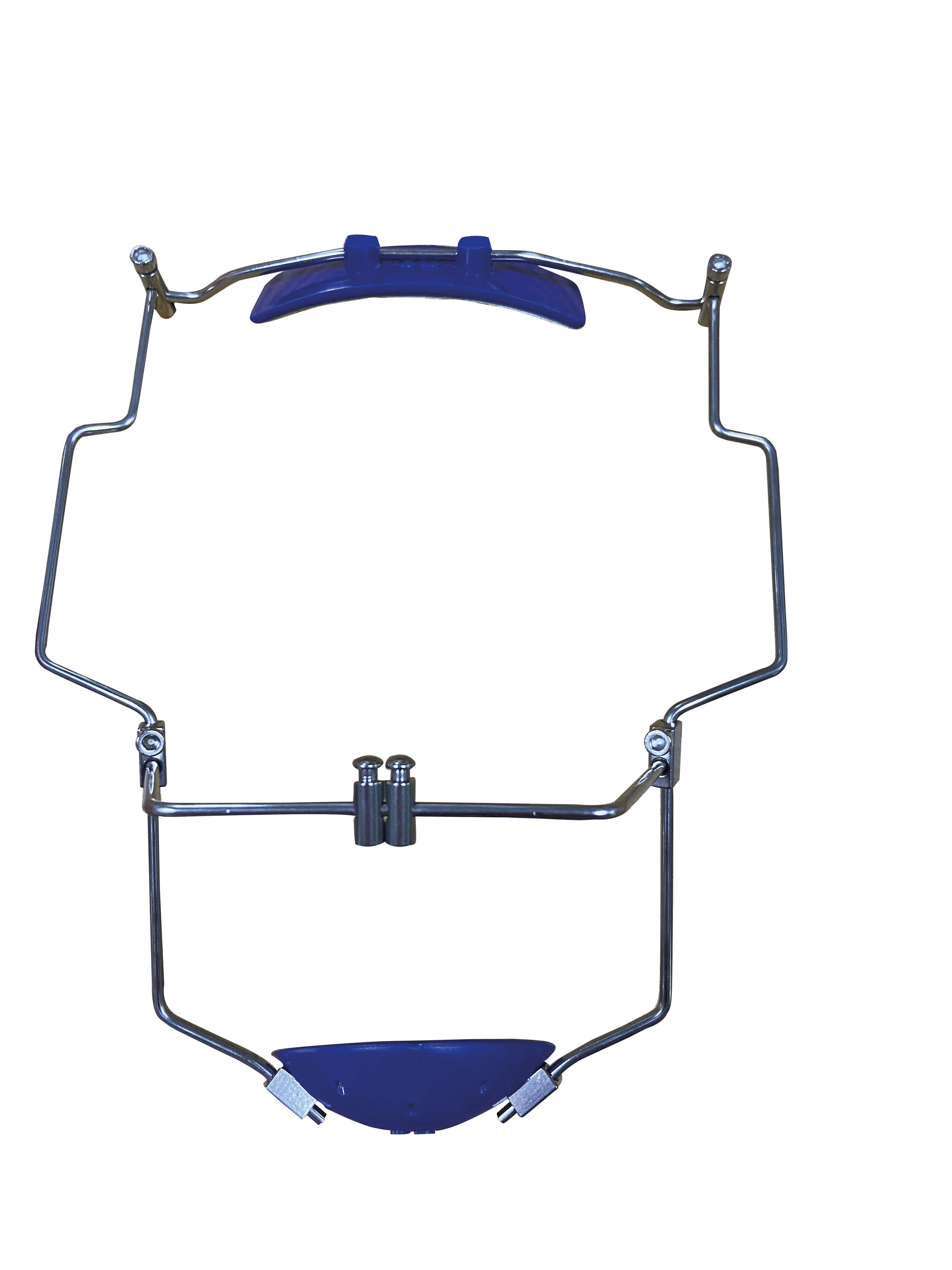 Gesichtsmaske Typ 1, verstellbar, blau