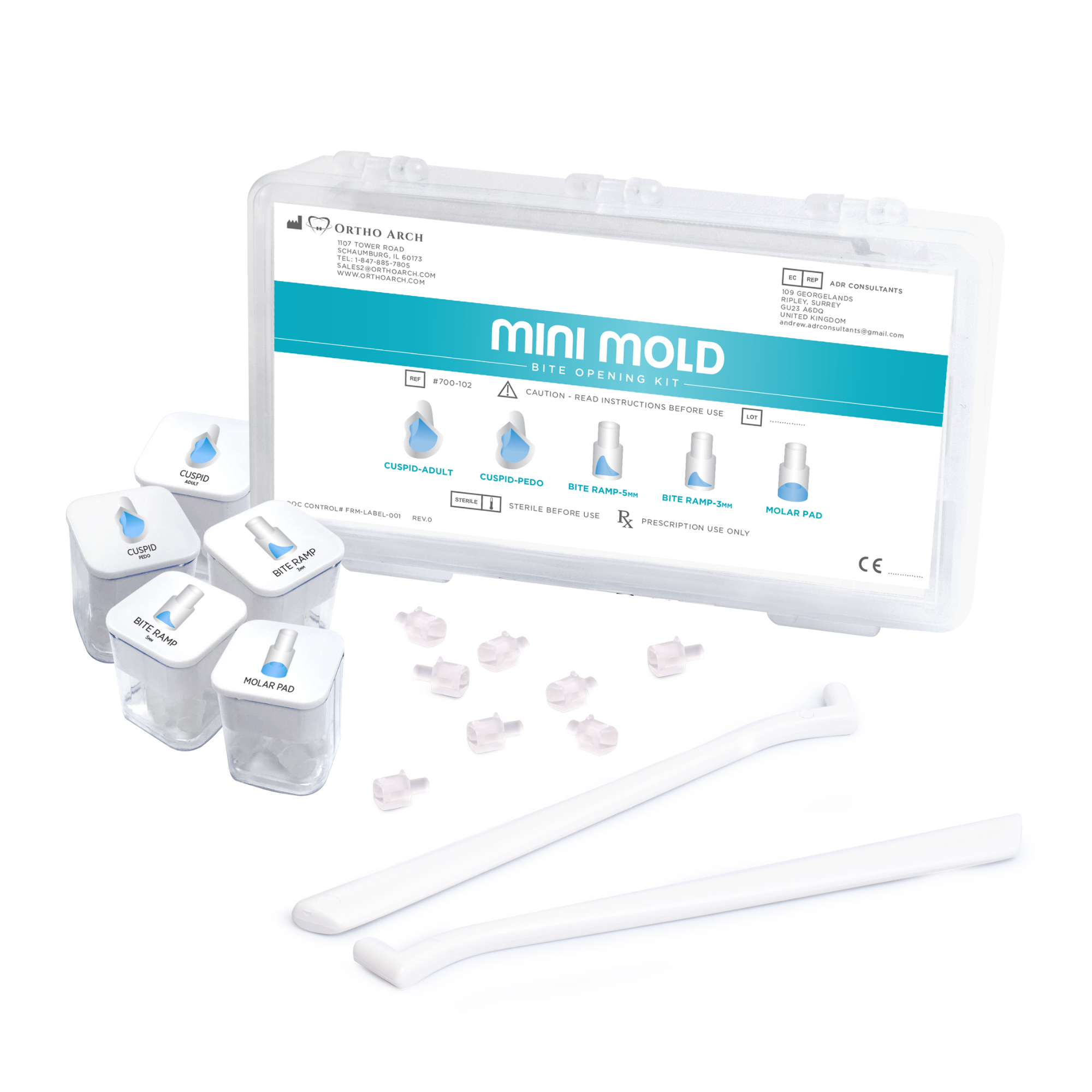 Mini Mold® Universal Bite Opening Kit